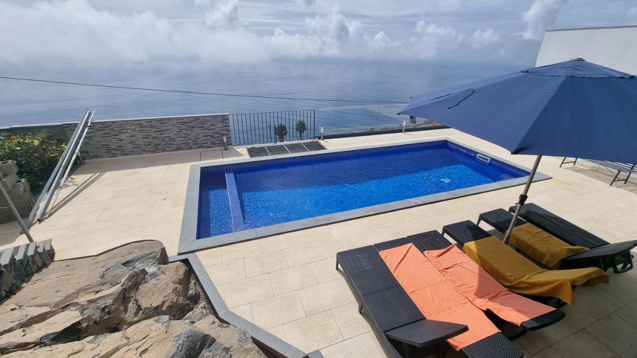 Majestic Seaview Villa Fajã da Ovelha Eksteriør bilde