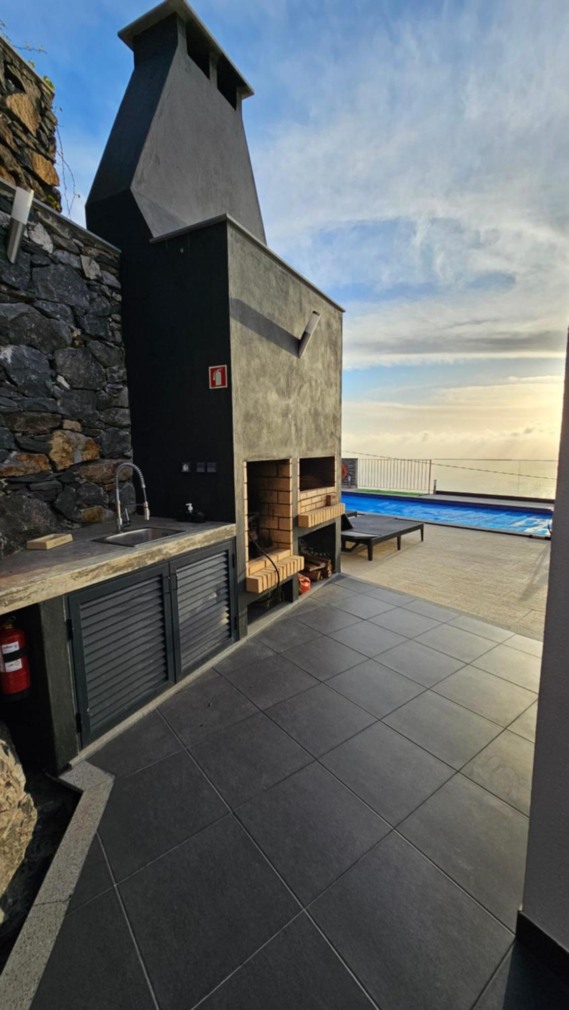 Majestic Seaview Villa Fajã da Ovelha Eksteriør bilde